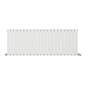 Urban Horizontal Radiator - White - Single Panel (600mm High) 1596mm Wide