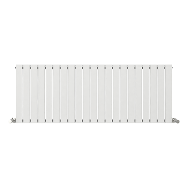 Urban Horizontal Radiator - White - Single Panel (600mm High) 1596mm Wide