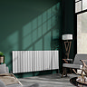 Urban Horizontal Radiator - White - Single Panel (600mm High) 1596mm Wide