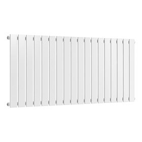 Urban Horizontal Radiator - White - Single Panel (600mm High) 1748mm Wide
