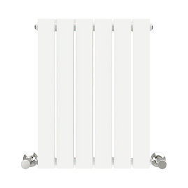 Urban Horizontal Radiator - White - Single Panel (600mm High) 456mm Wide