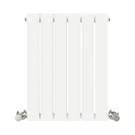 Urban Horizontal Radiator - White - Single Panel (600mm High) 456mm Wide