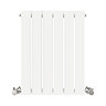 Urban Horizontal Radiator - White - Single Panel (600mm High) 456mm Wide