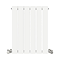 Urban Horizontal Radiator - White - Single Panel (600mm High) 456mm Wide