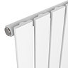 Urban Horizontal Radiator - White - Single Panel (600mm High) 988mm Wide
