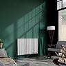 Urban Horizontal Radiator - White - Single Panel (600mm High) 988mm Wide