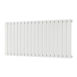 Urban Horizontal Radiator - White - Single Panel (600mm High) 1368mm Wide