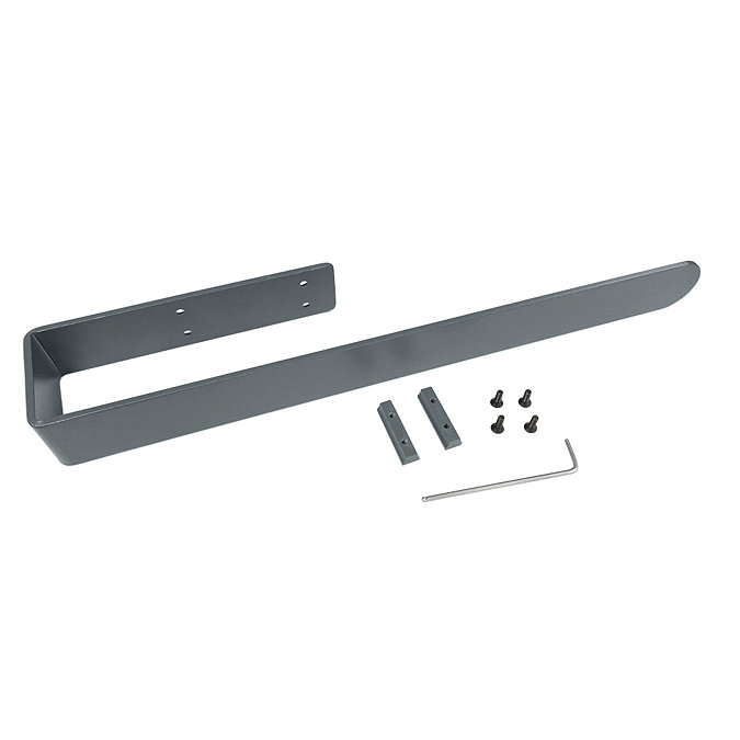 Urban Towel Hanging Bar Rail 408mm Anthracite Grey