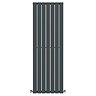Urban Vertical Radiator - Anthracite - Double Panel (1600mm High) 532mm Wide