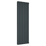 Urban Vertical Radiator - Anthracite - Double Panel (1600mm High) 532mm Wide