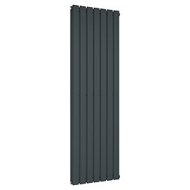 Urban Vertical Radiator - Anthracite - Double Panel (1600mm High) 532mm Wide