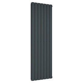 Urban Vertical Radiator - Anthracite - Double Panel (1600mm High) 532mm Wide