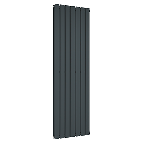 Urban Vertical Radiator - Anthracite - Double Panel (1600mm High) 532mm Wide
