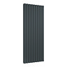 Urban Vertical Radiator - Anthracite - Double Panel (1600mm High) 684mm Wide
