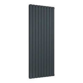Urban Vertical Radiator - Anthracite - Double Panel (1600mm High) 684mm Wide