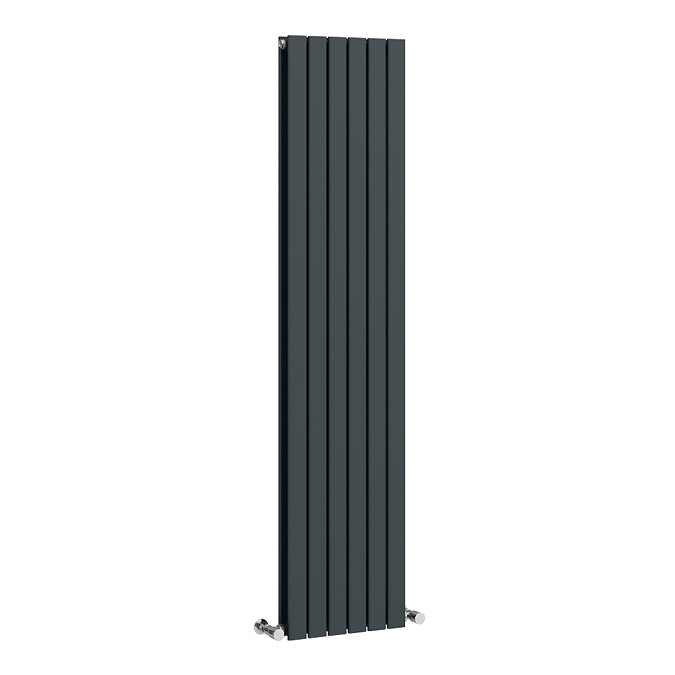 Urban Vertical Radiator - Anthracite - Double Panel (1600mm High) 354mm Wide