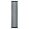 Urban Vertical Radiator - Anthracite - Double Panel (1600x354mm)