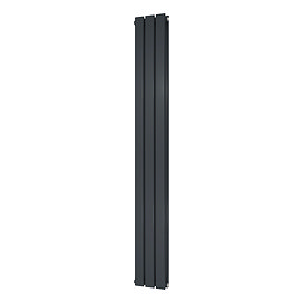Urban Vertical Radiator - Anthracite - Double Panel (1600mm High) 228mm Wide