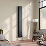 Urban Vertical Radiator - Anthracite - Double Panel (1600mm High) 228mm Wide