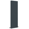 Urban Vertical Radiator - Anthracite - Double Panel (1600mm High)