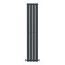 Urban Vertical Radiator - Anthracite - Double Panel (1600mm High)
304mm Wide