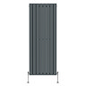 Urban Vertical Radiator - Anthracite - Double Panel (1600mm High)
608mm Wide