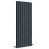 Urban Vertical Radiator - Anthracite - Double Panel (1600mm High) 608mm Wide
