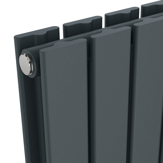 Urban Vertical Radiator - Anthracite - Double Panel (1800x684mm)
