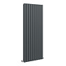 Urban Vertical Radiator - Anthracite - Double Panel (1800x684mm)
