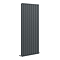 Urban Vertical Radiator - Anthracite - Double Panel (1800x684mm)