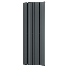 Urban Vertical Radiator - Anthracite - Double Panel (1800x684mm)