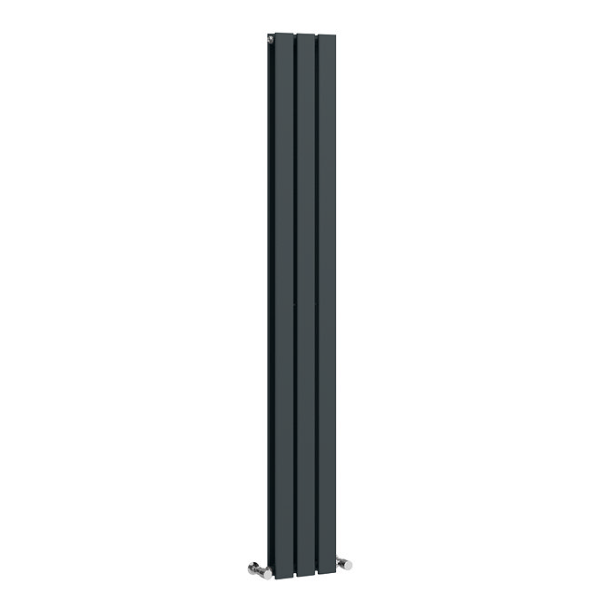 Urban Vertical Radiator - Anthracite - Double Panel (1800mm High) 228mm Wide