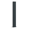 Urban Vertical Radiator - Anthracite - Double Panel (1800mm High) 228mm Wide