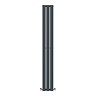 Urban Vertical Radiator - Anthracite - Double Panel (1800mm High) 228mm Wide