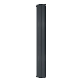 Urban Vertical Radiator - Anthracite - Double Panel (1800mm High) 228mm Wide