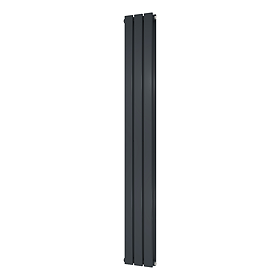 Urban Vertical Radiator - Anthracite - Double Panel (1800mm High) 228mm Wide