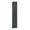 Urban Vertical Radiator - Anthracite - Double Panel (1800mm High) 354mm Wide