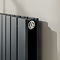 Urban Vertical Radiator - Anthracite - Double Panel (1800mm High) 354mm Wide