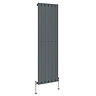 Urban Vertical Radiator - Anthracite - Single Panel (1600mm High) 354mm Wide