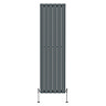 Urban Vertical Radiator - Anthracite - Single Panel (1600mm High) 354mm Wide