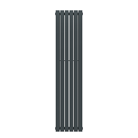 Urban Vertical Radiator - Anthracite - Single Panel (1600mm High) 354mm Wide