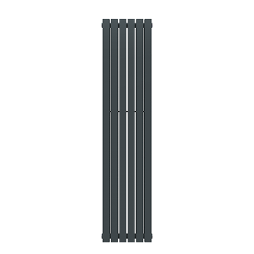 Urban Vertical Radiator - Anthracite - Single Panel (1600mm High) 354mm Wide