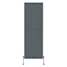 Urban Vertical Radiator - Anthracite - Single Panel (1600mm High) 532mm Wide