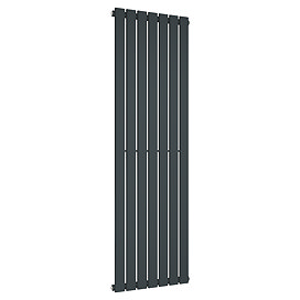 Urban Vertical Radiator - Anthracite - Single Panel (1600mm High) 532mm Wide
