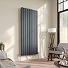 Urban Vertical Radiator - Anthracite - Single Panel (1600mm High) 684mm Wide