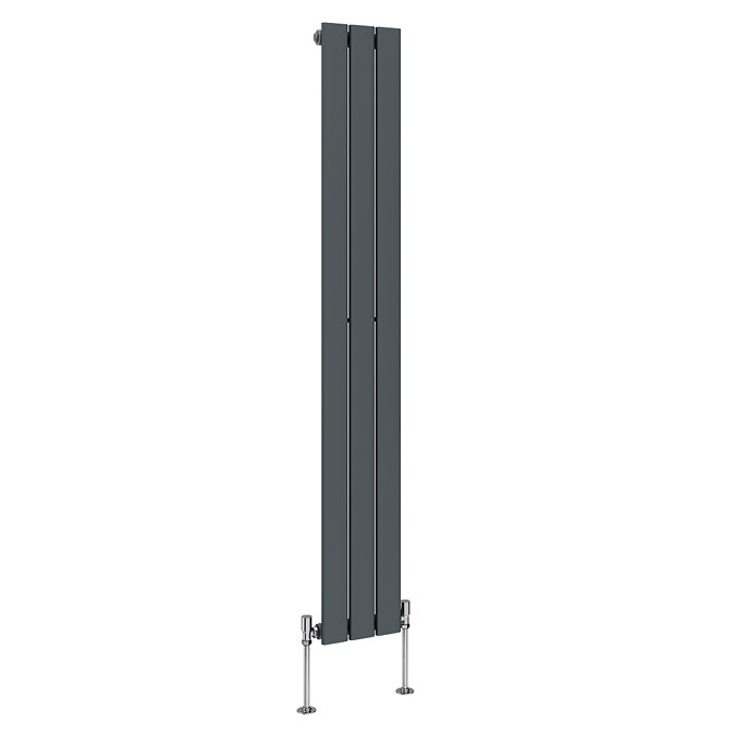 Urban Vertical Radiator - Anthracite - Single Panel (1600mm High) 228mm Wide