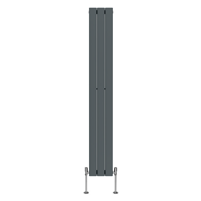 Urban Vertical Radiator - Anthracite - Single Panel (1600mm High) 228mm Wide