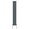 Urban Vertical Radiator - Anthracite - Single Panel (1600mm High) 228mm Wide