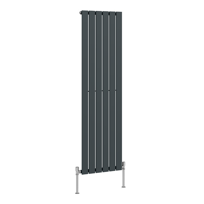 Urban Vertical Radiator - Anthracite - Single Panel (1600mm High)