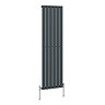 Urban Vertical Radiator - Anthracite - Single Panel (1600mm High)